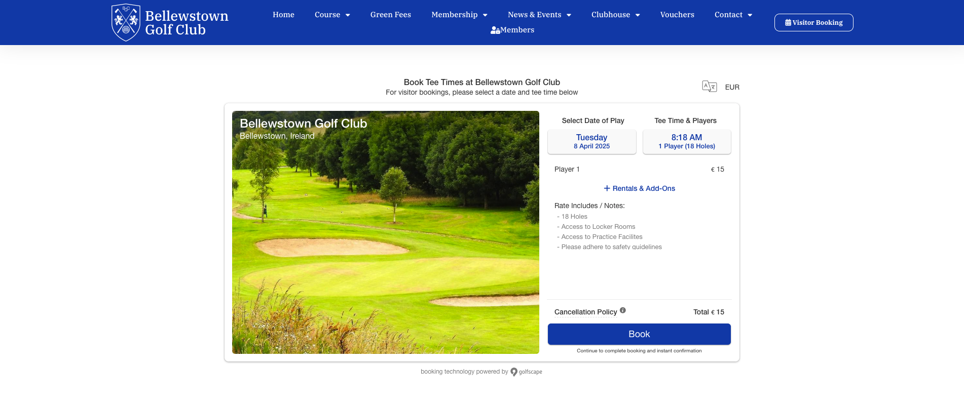Bellewstown Golf Club Website - Gallery image 3